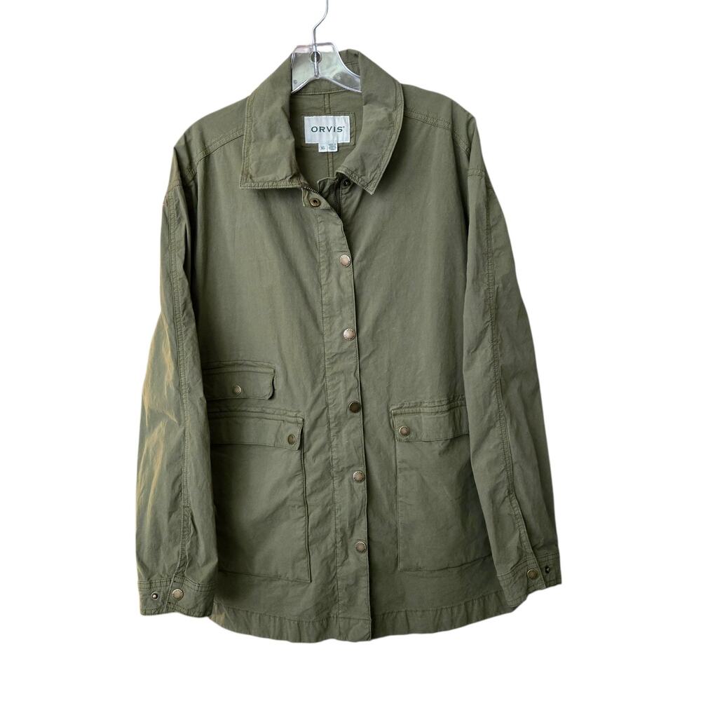 Gorpcore Utility Lightweight Jacket Orvis Men's XL Hunting Fisherman Camping